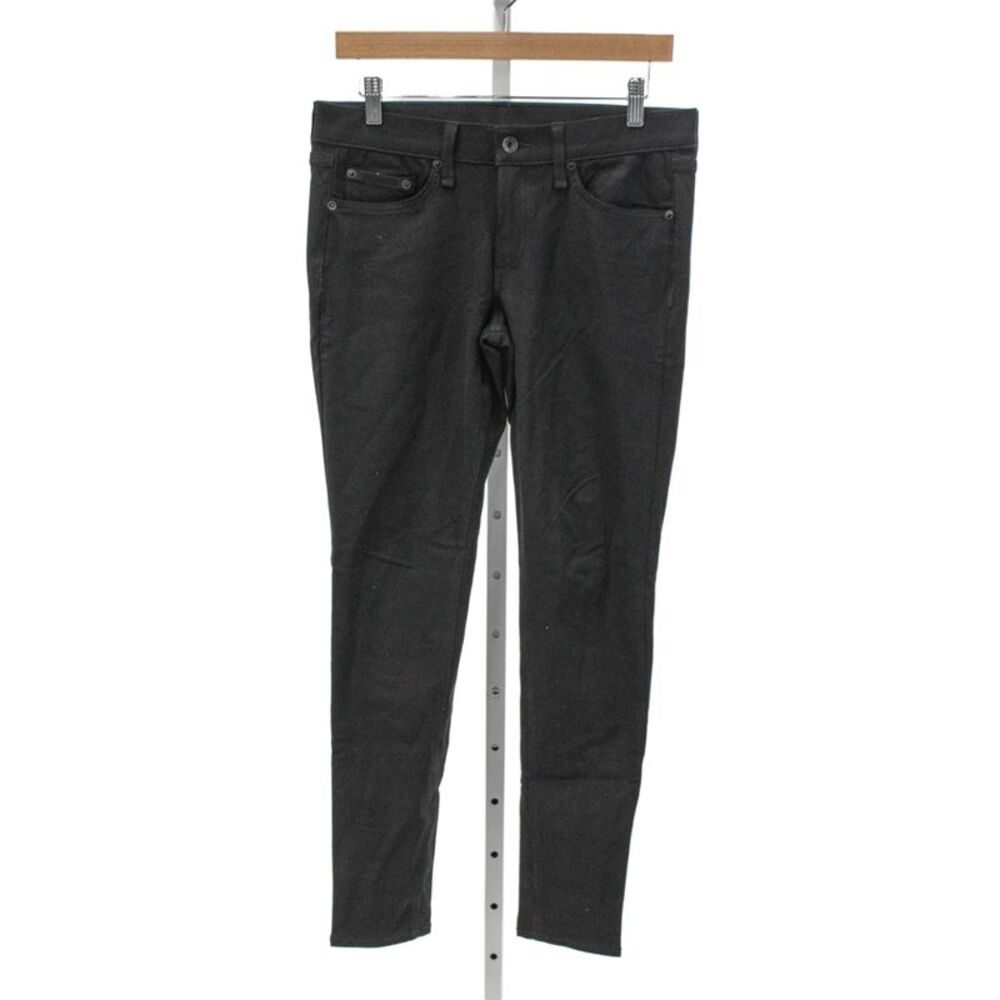 Rag & Bone Jean Womens Skinny Jeans Gray Mid-Rise Button Fly Size 27